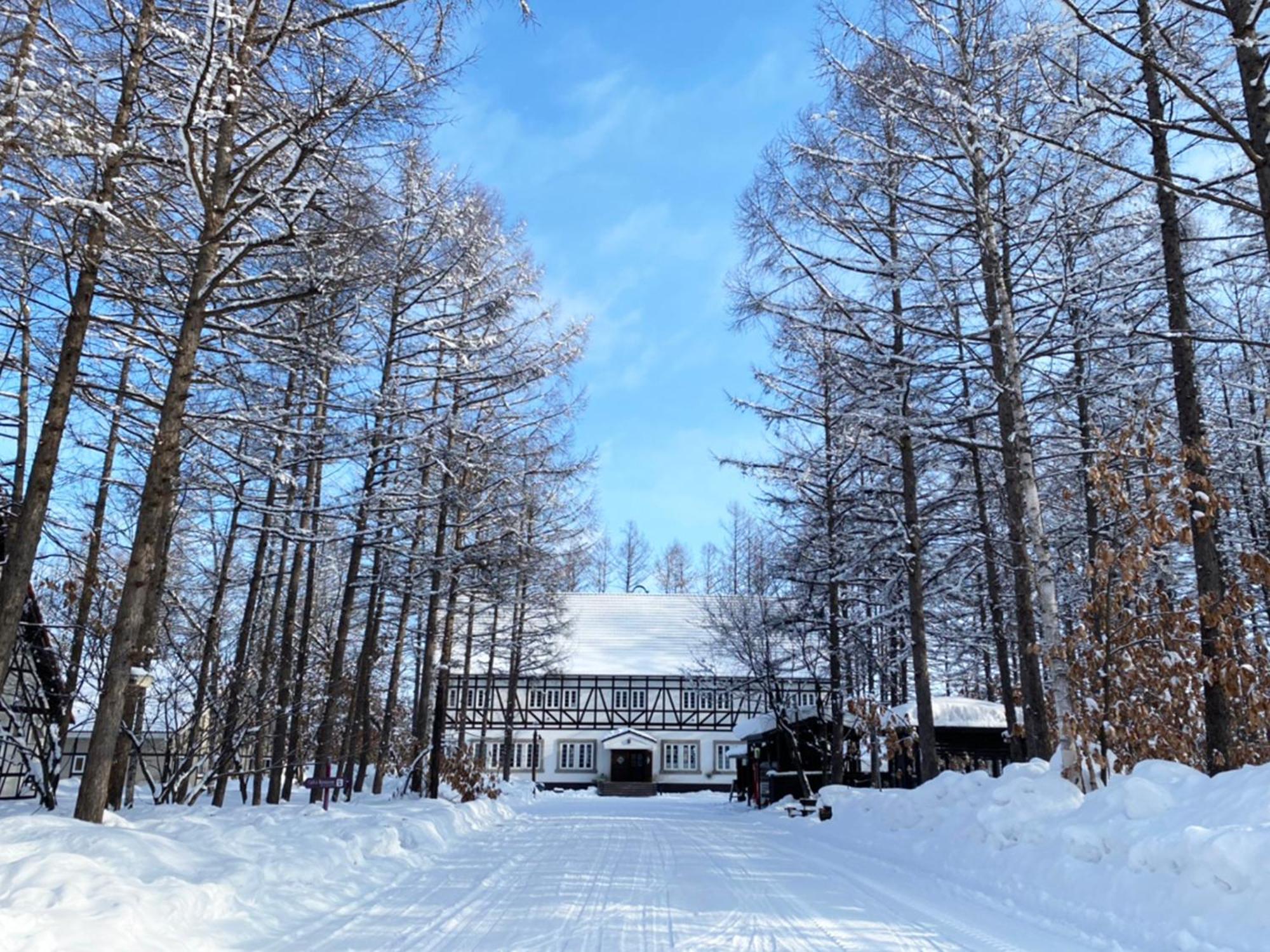 Tokachi Nakasatsunai Glamping Resort Feriendorf Esterno foto