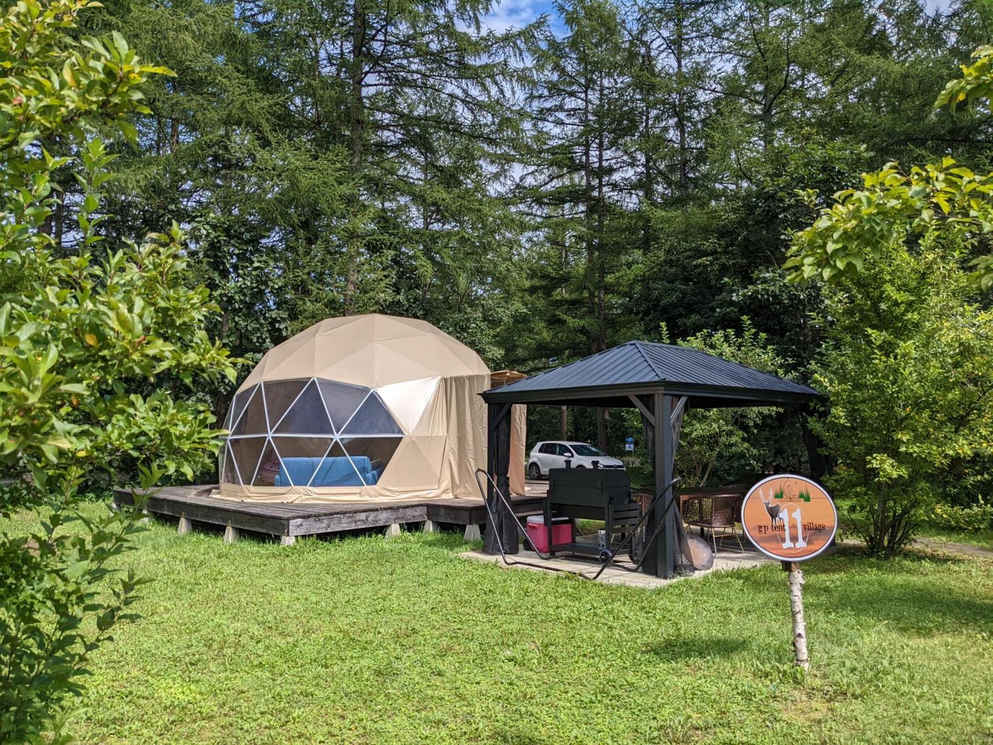 Tokachi Nakasatsunai Glamping Resort Feriendorf Esterno foto